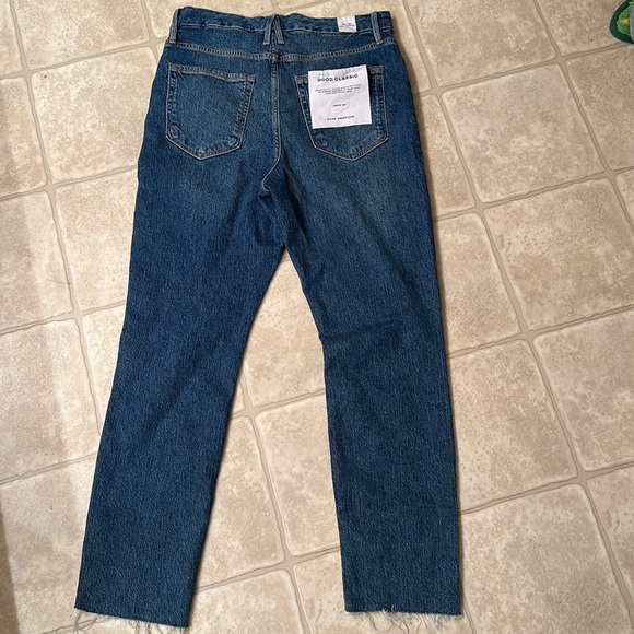 NWT Good American Good Classic medium wash jeans size 12/31 - Picture 9 of 10